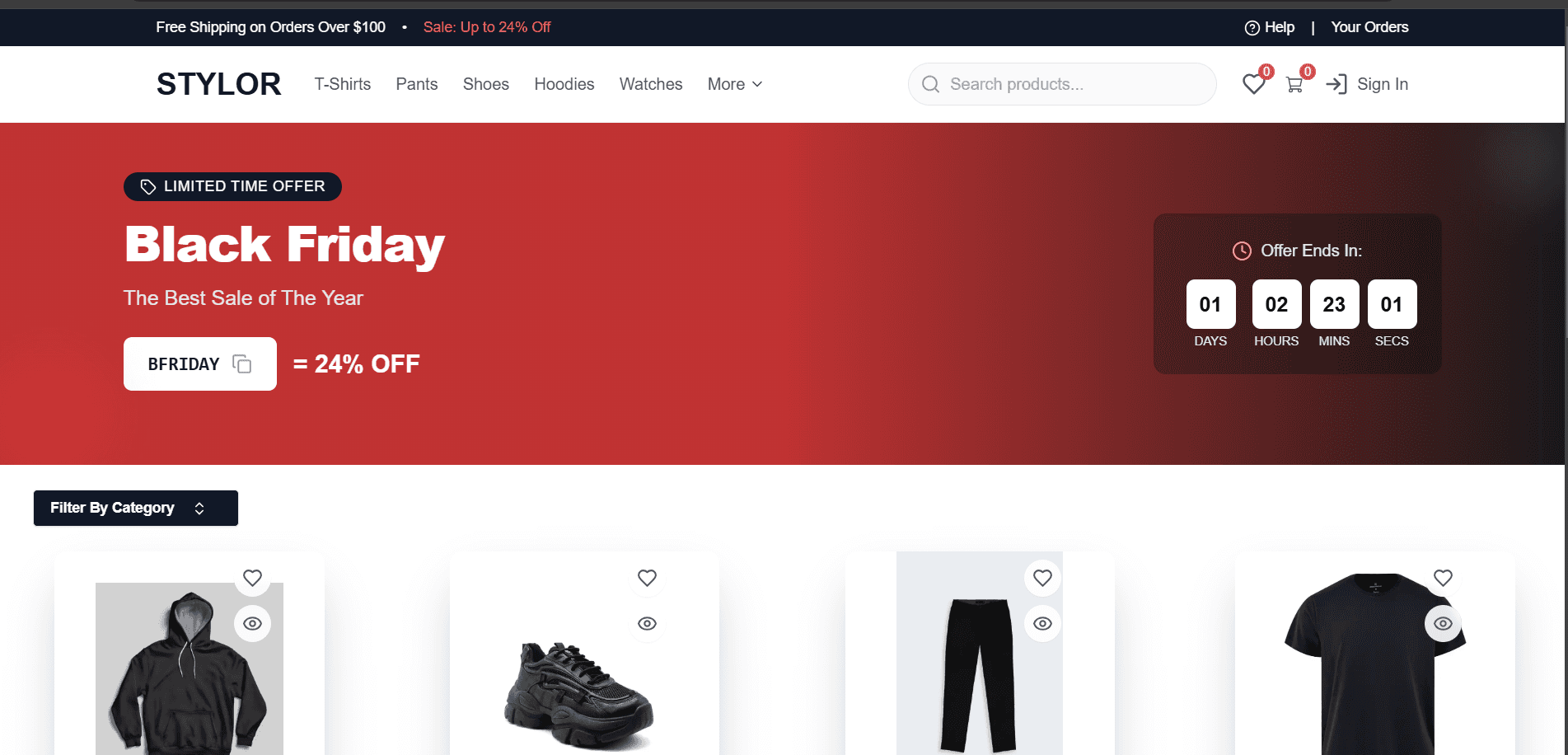 Ecommerce Website